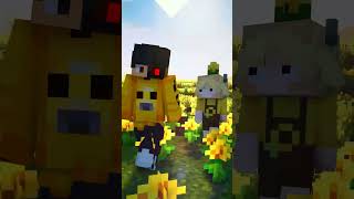 If the Minecraft Server had an ANIME INTRO shorts [upl. by Yerfej]