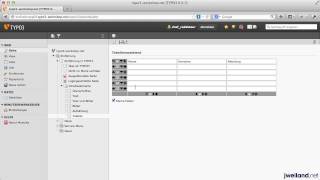 TYPO3 für Redakteure Teil 18 Inhaltselemente Tabellen [upl. by Boris372]