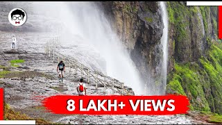 Naneghat  Reverse Waterfall  Reverse waterfall near Pune  Thelocalguide [upl. by Adnoma]