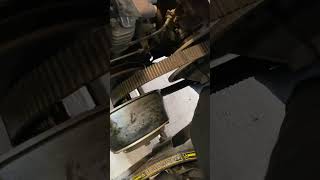 EZGO txt drive belt install [upl. by Anawot55]