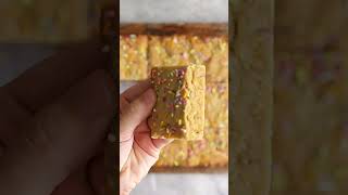 GlutenFree Funfetti Blondies [upl. by Einnoj]