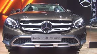 MercedesBenz E 220 d 4MATIC AllTerrain Break 2017 Exterior and Interior [upl. by Crispa]