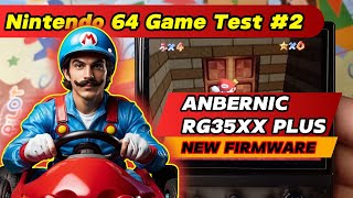 PART 2 Nintendo 64 Game Test On ANBERNIC RG35XX Plus with New Firmware [upl. by Raye]