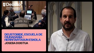 DeustoBide escuela de ciudadanía  herritartasun eskola [upl. by Kieryt221]