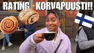 Finding the Best Cinnamon Bun in Helsinki  Americans Trying Finnish Food [upl. by Nnybor]