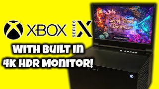 The Xbox Series X With A Built In 4k HDR FreeSync Monitor GStory 4K Monitor REVIEW [upl. by Elram]