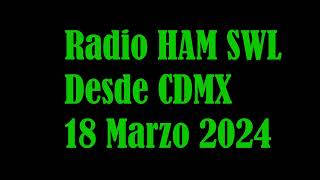 SWL HAM 7130 kHz  Batalla EEUU vs Mex  Guerra de Amplificadores HF Cap 55 [upl. by Akenehs]