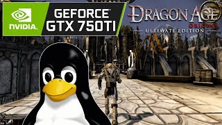 Dragon Age Origins  Arch Linux KDE  GTX 750 Ti 2GB  i5 10400F [upl. by Glarum]