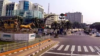 Beautiful Dhaka City BRTC doubledecker view [upl. by Keeley295]