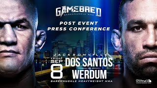 Gamebred Bareknuckle 5 Post Event Press Conference [upl. by Vinaya]