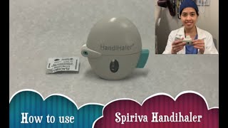 How to use Spiriva Handihaler cách dùng bình xịt Spiriva [upl. by Gnaw170]