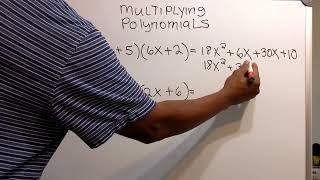 Multiplying Polynomials [upl. by Fawnia]