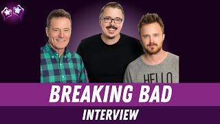 Breaking Bad Cast Interview Bryan Cranston Aaron Paul amp Vince Gilligan Podcast QampA [upl. by Vinna]