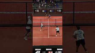 WHAT IS THIS POINT 🔥🔥🔥  Padel Highlights bestofpadel [upl. by Anak]