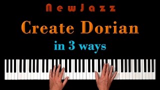 Generate the DORIAN scale in 3 ways [upl. by Ynnatirb959]