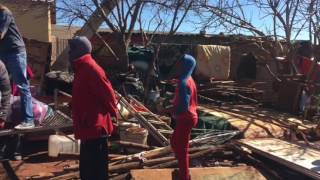 Damaged caused by Tembisa tornado [upl. by Avah]