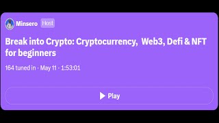 Break into Crypto Cryptocurrency Web3 Defi amp NFT For Beginners [upl. by Ollie217]