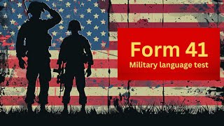 Ꭼ•𝐂•Ꮮ t Proficiency Test Sample 41  Military English Language Readiness [upl. by Adnohral]