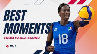 HIGHTLIGHTS  PAOLA EGONU la superestrella del voleibol italiano 🇮🇹 [upl. by Aihcats]