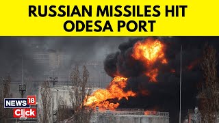 Odessa Ukraine Attack Russian Missile Hit Odessa In Ukraine  Russia Ukraine War News  News18 [upl. by Aneres312]