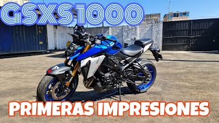 GSXS1000 Primeras impresiones [upl. by Rivera]