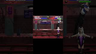 Sindel backwards flight cancel umk3 mortal kombat retrogaming retro glitch combo wtf lol [upl. by Sesilu]