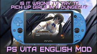 How to install DANMACHI English Mod on your PS VITA [upl. by Etnahsal437]