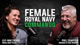 LilyMae Fishers journey as a Royal Navy COMMANDO  The Debrief [upl. by Wyne969]