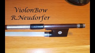 Rodolf Neudorfer Violin Bow c1990 [upl. by Odama295]