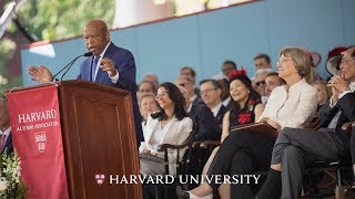 Congressman John Lewis Address  Harvard Commencement 2018 [upl. by Craig]