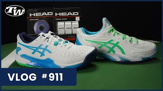 New colors in Asics Tennis Shoes we love Head Overgrips amp Vintage must have racquets  VLOG 911 [upl. by Mcloughlin]