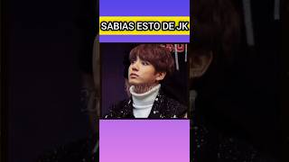 🚨SABIAS ESTO DE JUNGKOOK CURIOSIDADES DE JUNGKOOK bts jungkookbts [upl. by Nyllaf]