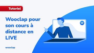 Enseignement à distance LIVE  Comment utiliser Wooclap pour faire son cours à distance en LIVE [upl. by Ahsyle]