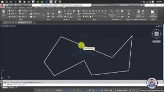 AutoCAD Architecture 2017  How to use Spline Command  How to Draw Ray command  Lesson 06 [upl. by Flanigan]