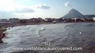 Javea Gota Fria  Javea Storm October 2007 Arenal Beach [upl. by Macleod706]