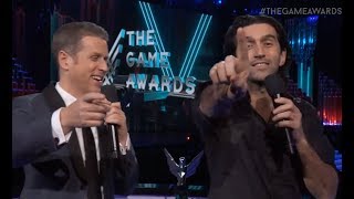 A Way Out Josef Fares says quotFk the Oscarsquot and Reveals Gameplay  The Game Awards 2017 [upl. by Novaat499]