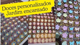 doces personalizados jardim encantado inspiração [upl. by Chisholm]