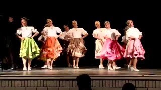 Danzas y folclor tradicional de Mexico  Monterrey zapateado [upl. by Oznohpla380]