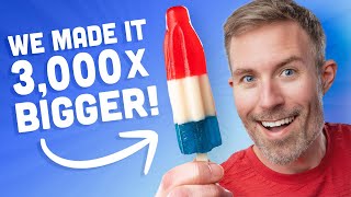 We Made the Worlds Largest Gummy Bomb Pop • This Could Be Awesome 21 [upl. by Yeorgi]