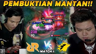 RRQ MELAWAN SANG MANTAN JUNGLER PEMBUKTIAN SEORANG ALBERT COY  RRQ VS ONIC MATCH 1 [upl. by Koziarz]