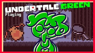 Playing Undertale GREEN by Migs  I turned GREEN [upl. by Aerdnaz]