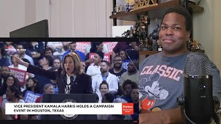 Kamala Harris BOOED at Texas Rally  Reaction [upl. by Goff51]