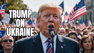 Trump on Ukraine quotWe have to end the war nowquot [upl. by Demmy]