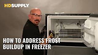 How to Address Frost Buildup in Freezer  HD Supply [upl. by Hester753]