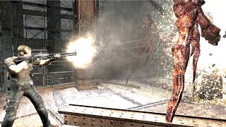 SUPER RAPID FIRE Riot Gun Destroys Island  Resident Evil 4 [upl. by Schramke]