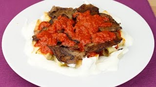 Evde İskender Kebap Nasıl Yapılır [upl. by Tiphani]