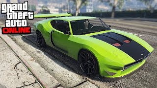 GTA 5 Online New Lampadati Viseris DLC Car Customization amp weapon installed [upl. by Asel]