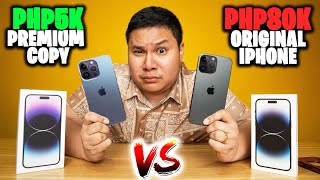 IPHONE 14 PRO MAX Original vs IPHONE 14 PRO MAX Premium Copy  Pwede na kaya to sayo [upl. by Dranyer]