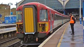 Gatwick Express Class 442s At Brighton  Tuesday 9th February 2016 [upl. by Jakoba]