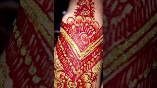 Maroon henna simple dan cantik [upl. by Malilliw]